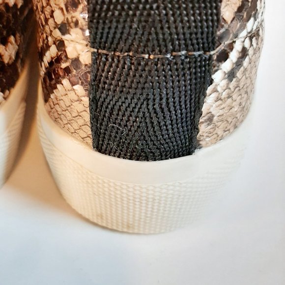 Zara Trafaluc Python Slip On Platform Sneakers - Picture 6 of 10